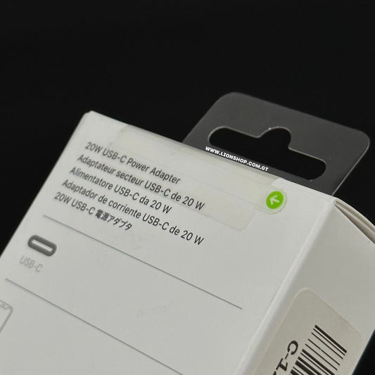 Apple Adaptador de corriente USB-C de 20W